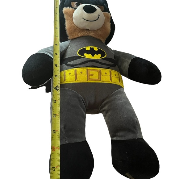 Build-A-Bear Batman Teddy Bear 16” W Cape! DC Comics Batman Collection Retired - Picture 6 of 7